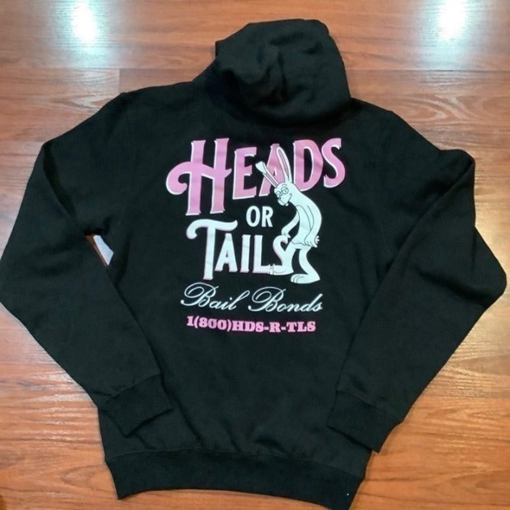 HEADSORTAILS HOODIE SIZE SMALL